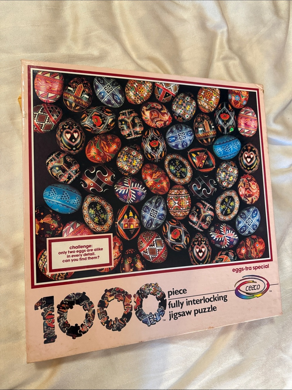 Ceaco 1000-Piece Eggs-Theme Jigsaw Puzzle - Multicolor